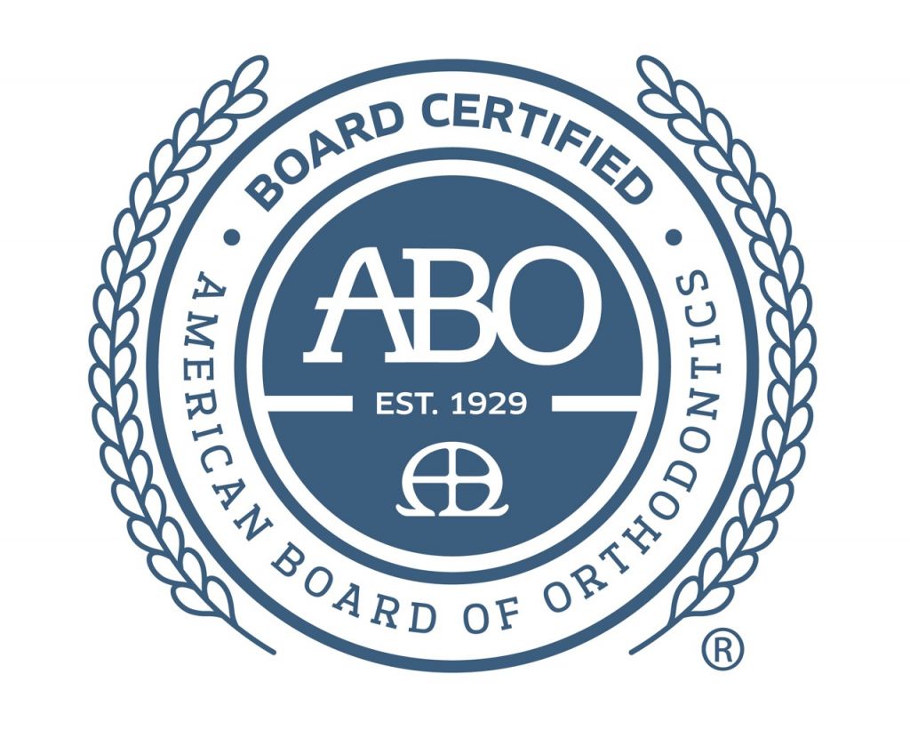 American Board of Orthodontics (ABO) Board Certified seal, established 1929